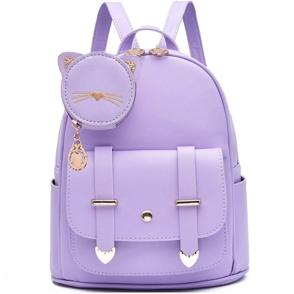 8476 Girls Fashion Backpack Mini Purse Backpack Small Leather Backpack